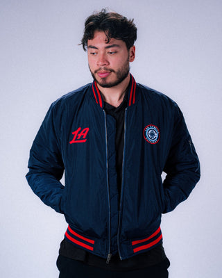 Clippers Flight Bomber Jacket - Apparel - Navy - 20-000247-S
