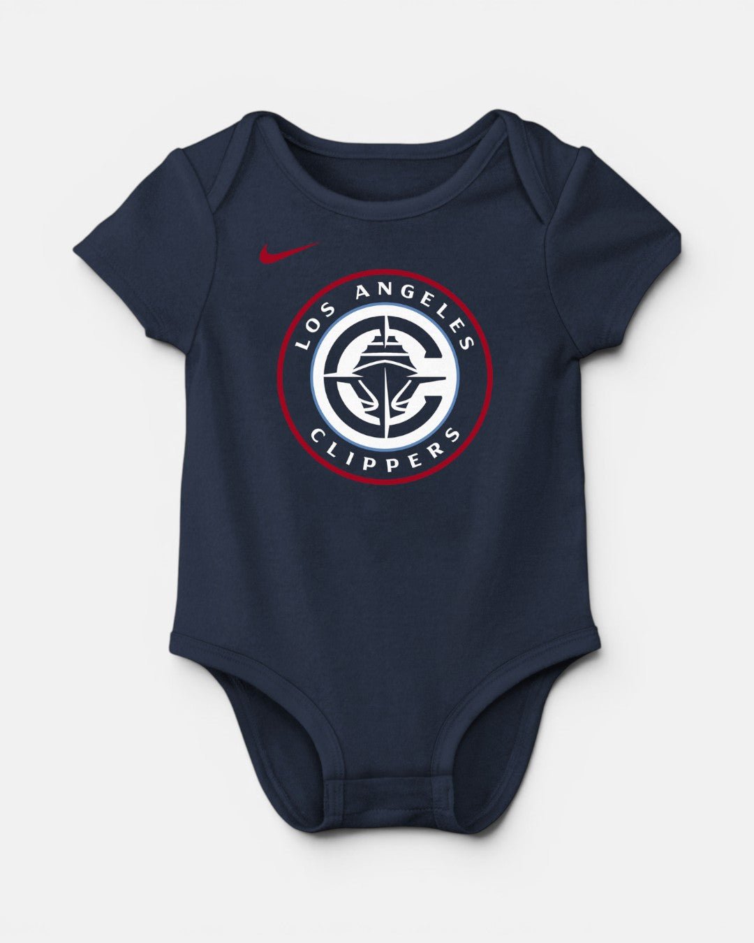 Clippers Global Logo Creeper Onesie - Apparel - Navy - 42-000001-12M