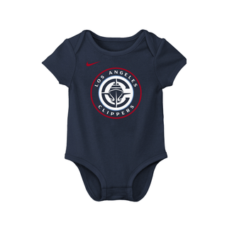 Clippers Global Logo Creeper Onesie - LA CLIPPERS TEAM STORENike42 - 000001 - 12M