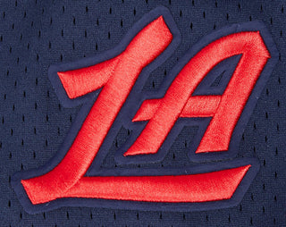 Clippers Mesh Button Down Shirt - Navy - 20-000046-S