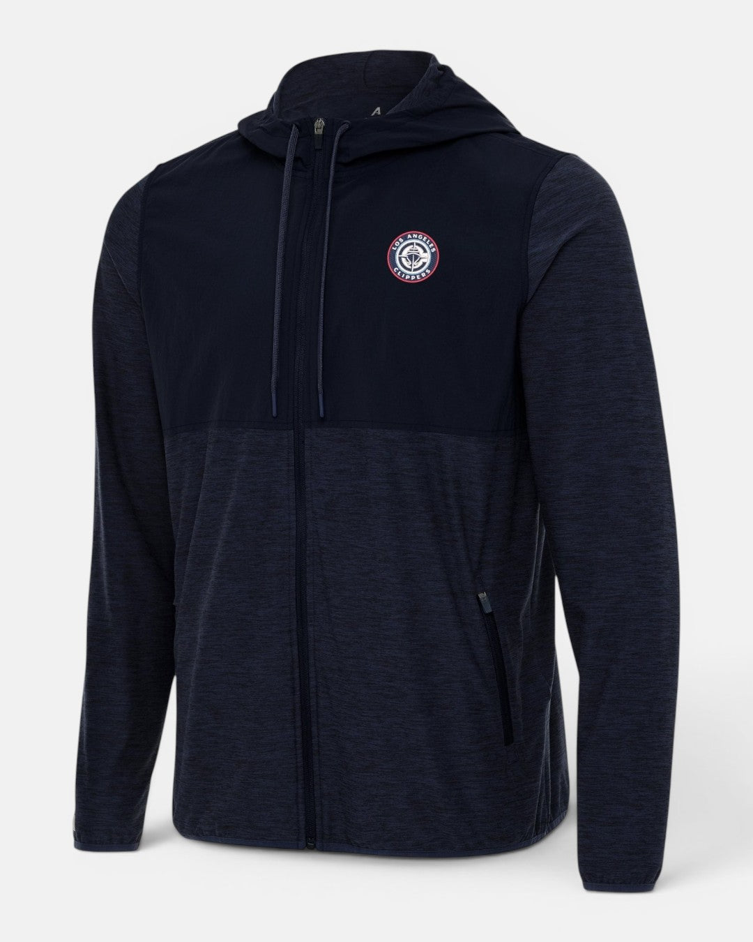 Clippers Navy Full-Zip Performance Hoodie - Apparel - Navy - 20-000348-S
