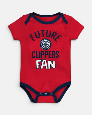 Clippers Onesie and Milestone Blanket Gift Set - Apparel - 0-3 M - 42-000002-0-3M