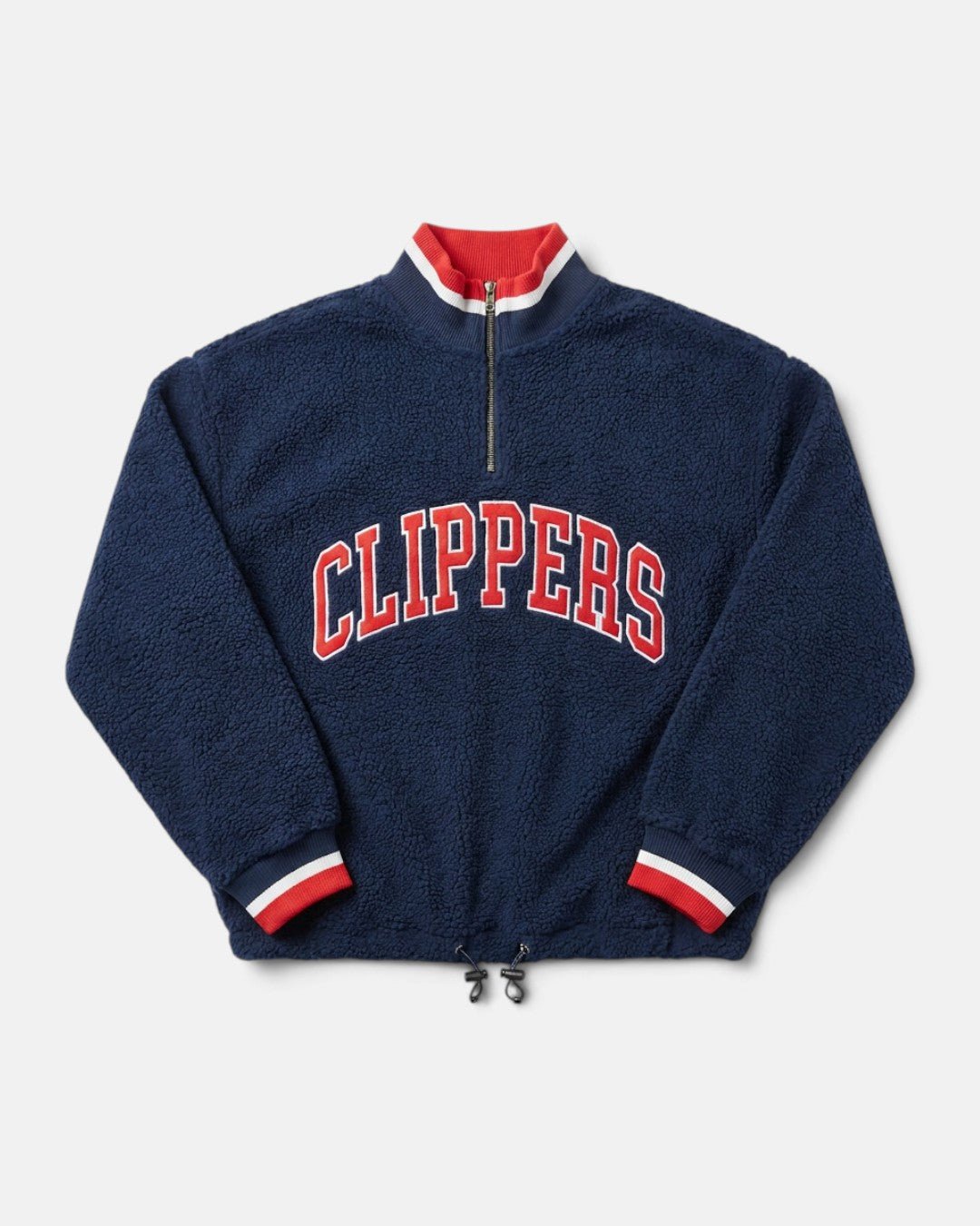 Clippers Polar Fleece Half Zip Jacket - Apparel - Navy - 30-000165-XS