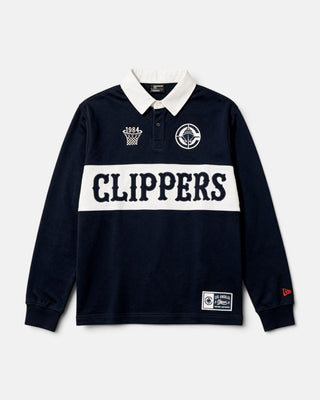 Clippers Rugby Polo - Apparel - Navy - 20-000551-S