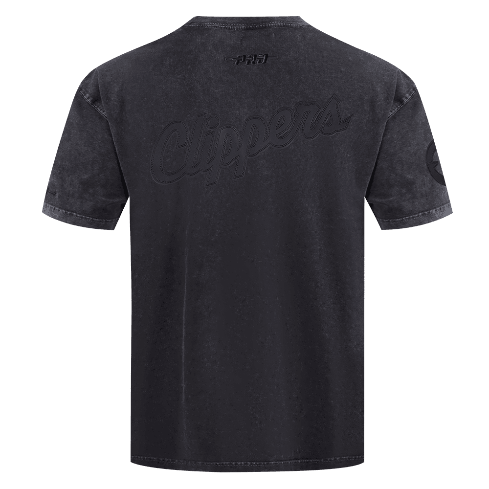 Clippers Vanguard Wash Stealth Logo Tee - Apparel - Black - 20-000215-S