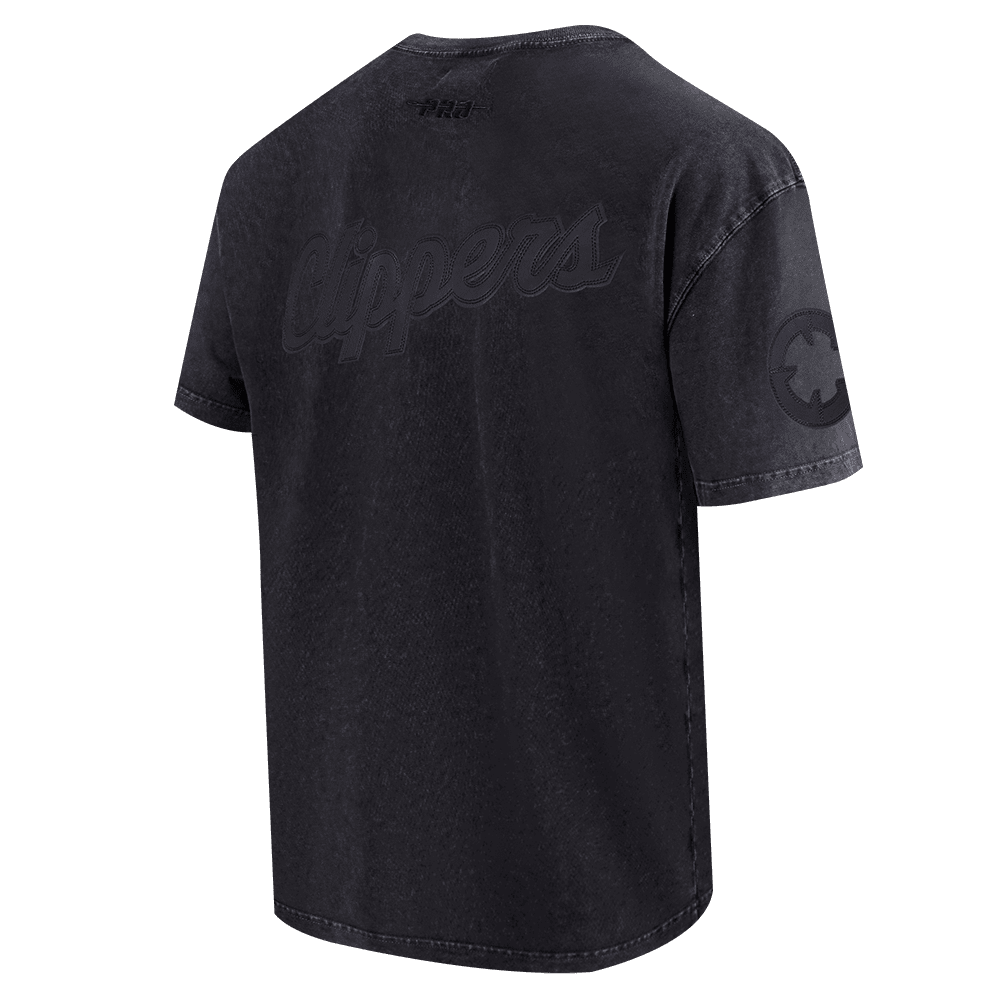 Clippers Vanguard Wash Stealth Logo Tee - Apparel - Black - 20-000215-S