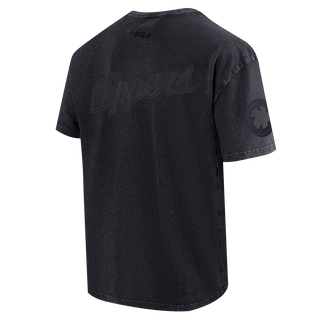 Clippers Vanguard Wash Stealth Logo Tee - Apparel - Black - 20-000215-S