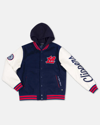 Clippers Varsity Jacket Hoodie - Apparel - Navy/White - 20 - 000203 - S