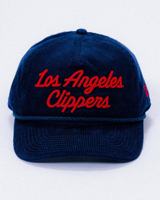 Clippers Vintage Script Corduroy Hat - Headwear - Navy - 60-000214