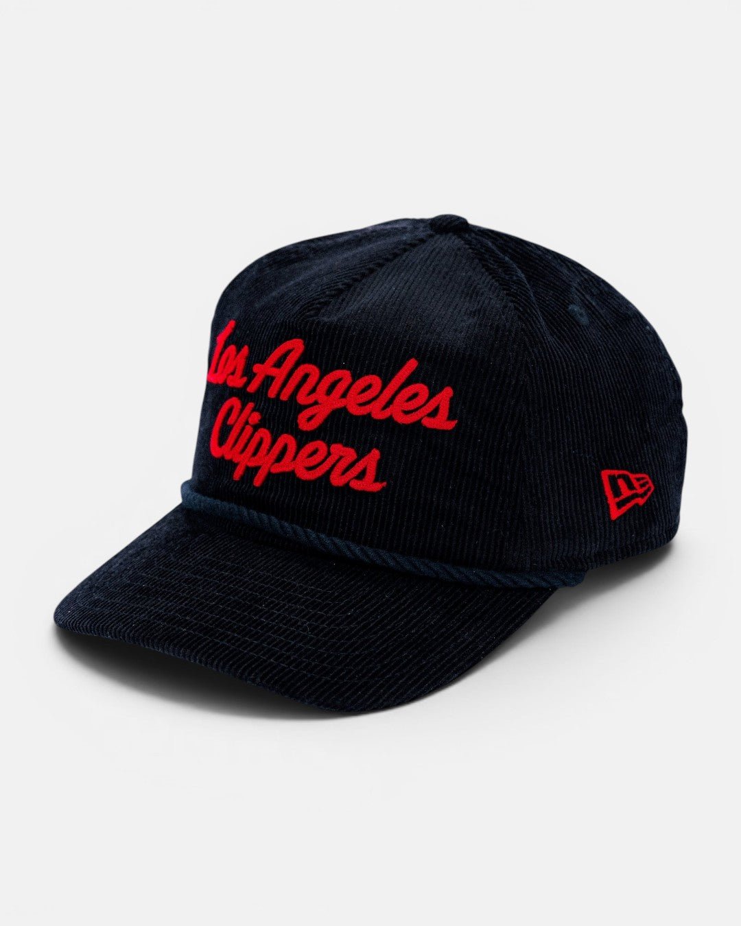 Clippers Vintage Script Corduroy Rope Hat - Headwear - Black - 60-000213