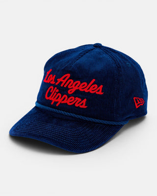 Clippers Vintage Script Corduroy Rope Hat - Headwear - Navy - 60-000214