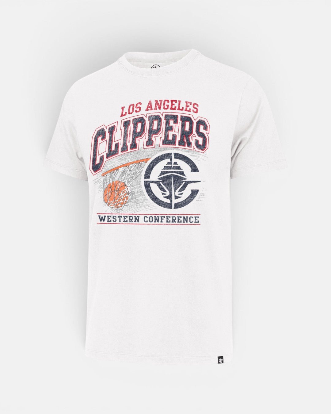 Clippers Western Conference Graphic T-Shirt - Apparel - White - 20-000167-S