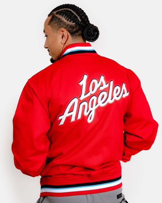 Clips Twill Bomber Jacket - Apparel - Red - 20 - 000184 - S