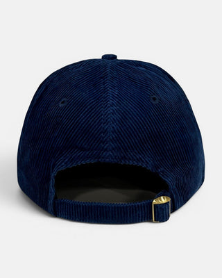 Corduroy Primary Logo 920 Strapback Hat - Headwear - Navy - 60-000001