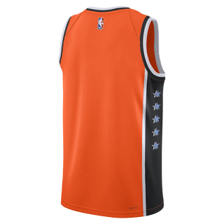 Custom '25 - '26 LA Clippers City Edition Swingman Jersey - Apparel - Orange - 11-000191-XS
