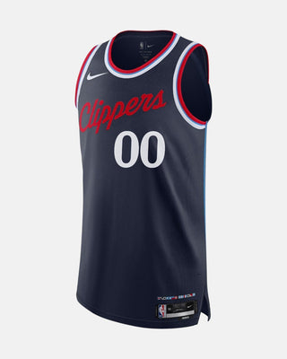 Custom LA Clippers Icon Authentic Jersey - Jerseys - Navy - 10-000014-40/S