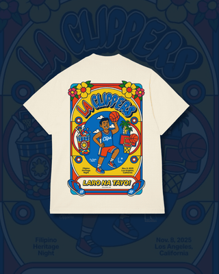 Filipino Heritage Night Tee – Laro Na Tayo! - Apparel - White - 20-000468-S