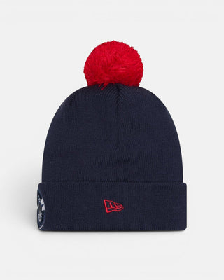 Free Throw Pom Beanie - Headwear - Navy - 60-000143