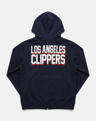 Full Zip LA Clippers Embroidery Jacket - Jackets - S - 20-000253-S