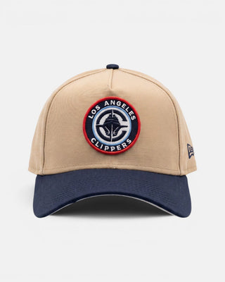 Global Logo Two-Tone 940 A-Frame Snapback Hat - Headwear - Khaki - 60-000025