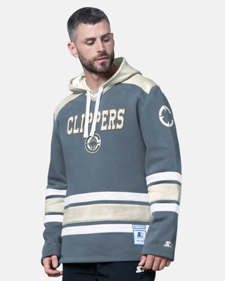 Gray Clippers Hockey Hoodie - Apparel - Gray - 20-000200-S