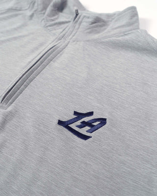 Gray LA 1/4 Zip Pullover - Apparel - Gray - 20 - 000347 - S