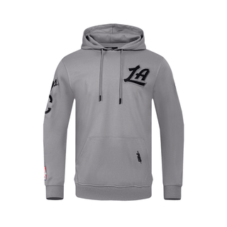 Gray LA Chenille Hoodie - LA CLIPPERS TEAM STOREPro Standard20 - 000044 - S