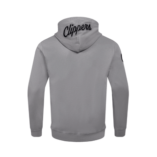 Gray LA Chenille Hoodie - LA CLIPPERS TEAM STOREPro Standard20 - 000044 - S