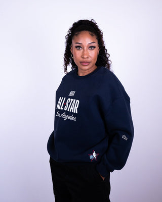 Hype and Vice NBA All - Star 2026 Los Angeles Crewneck - Apparel - Black - 30-000122-XS