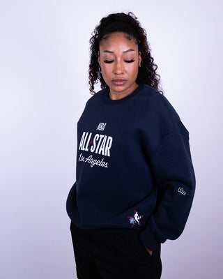 Hype and Vice NBA All - Star 2026 Los Angeles Crewneck - Apparel - Black - 30-000122-XS