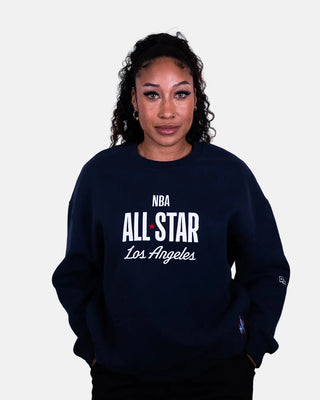 Hype and Vice NBA All - Star 2026 Los Angeles Crewneck - Apparel - Black - 30-000122-XS