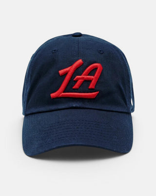 Red on Navy LA Dad Hat