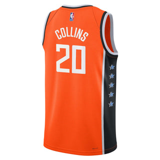 John Collins '25 - '26 City Edition Swingman Jersey - Jerseys - Orange - 11-000157-XS
