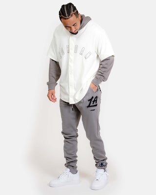 Jordan Flight MVP Baseball Top - Apparel - Gray - 20 - 000021 - XS