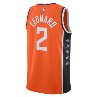 Kawhi Leonard '25 - '26 City Edition Swingman Jersey - Jerseys - Orange - 11-000193-XS