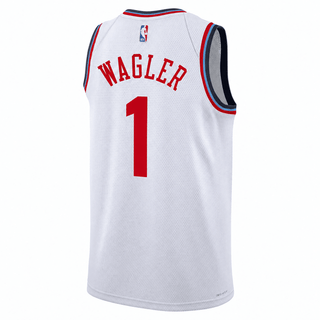 Keaton Wagler Association Swingman Jersey - Jerseys - White - 11-000226-L