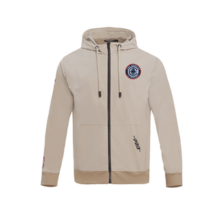 Khaki Clippers Full Zip Hooded Windbreaker - LA CLIPPERS TEAM STOREPro Standard20 - 000122 - S