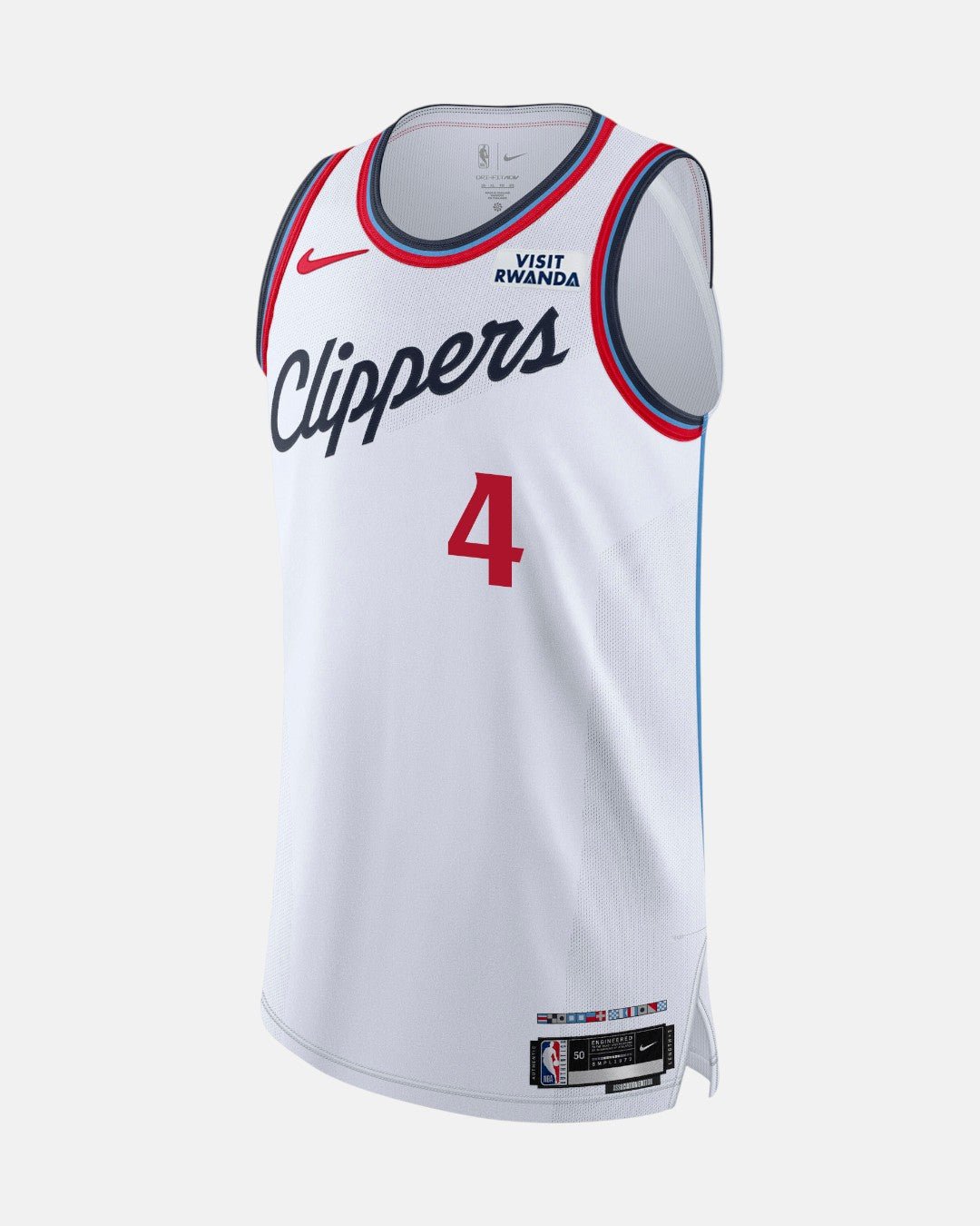 Kobe Sanders Association Swingman Jersey - Jerseys - White - 11-000171-XS