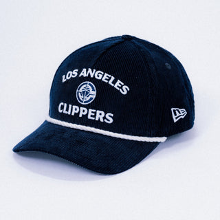 LA 940 New Era Rope Corduroy Hat - Headwear - Navy - 60-000222