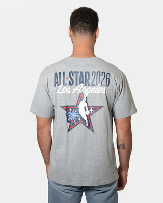 LA All - Star 2026 Crest Star Tee - Apparel - Gray - 20-000337-S