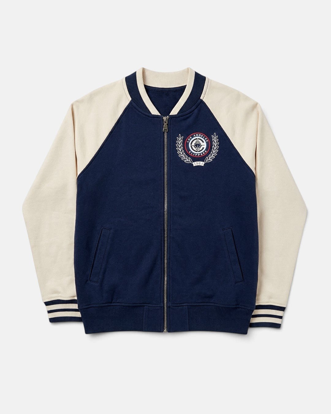 LA Clippers 1984 Varsity Jacket - Apparel - Navy - 30-000161-XS