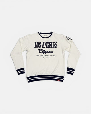 LA Clippers Basketball Club Crewneck - Apparel - White - 20-000437-S