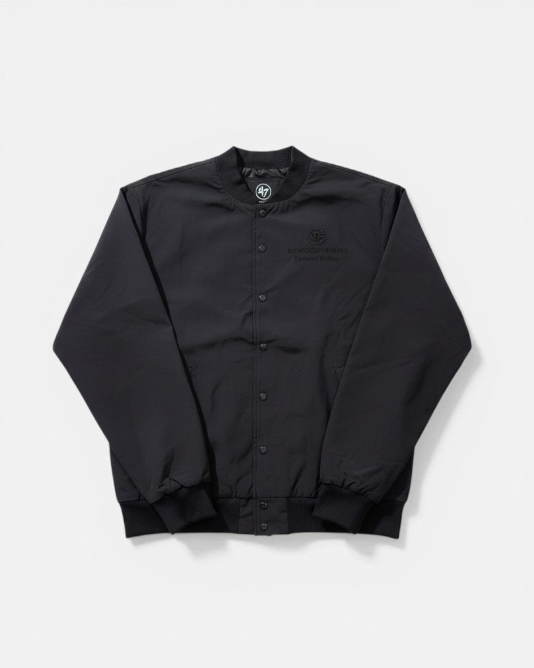 LA Clippers Black Tonal Varsity Jacket by ’47 Brand - Apparel - Black - 20-000273-S