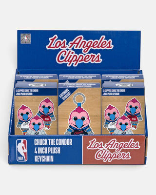 LA Clippers Chuck the Condor Blind Box Plush Keychain - Plush - 72-000105