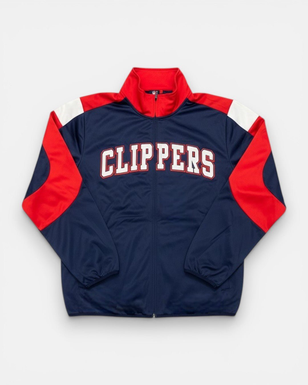 LA Clippers Colorblock Full - Zip Track Jacket - Jackets - S - 20-000342-S