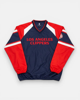 LA Clippers Colorblock V - Neck Pullover - Outerwear - S - 20-000340-S