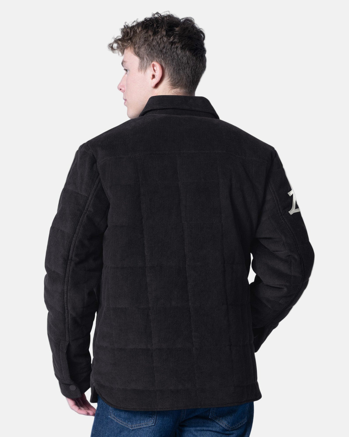 LA Clippers Corduroy Field Jacket - Apparel - Black - 20-000197-S