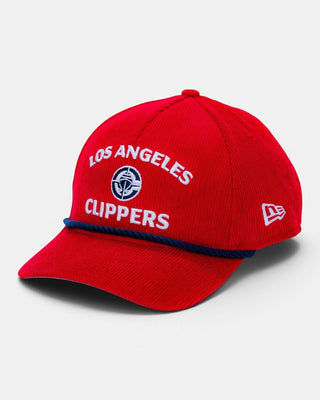LA Clippers Corduroy Rope 940 Hat - Headwear - Red - 60-000221