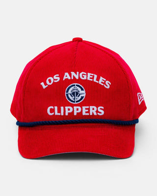 LA Clippers Corduroy Rope 940 Hat - Headwear - Red - 60-000221