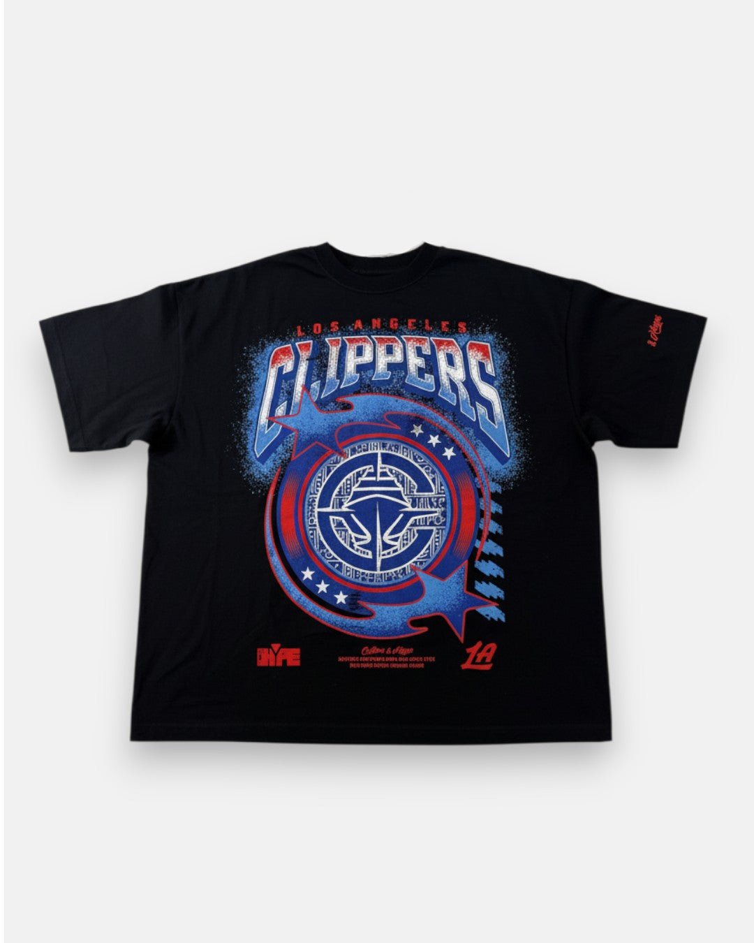 LA Clippers Core Crest T-Shirt - Apparel - Black - 20-000476-S